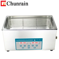 Цифровой Ультразвуковой очиститель с degasand semiwave для лабораторной посуды, стоматологическое оборудование CR-080S 22 литра 480 Вт
