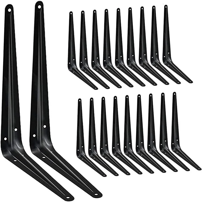 Factory Price Heavy Duty Triangle Shelf Support Metal Hardware Wall Shelf Brackets