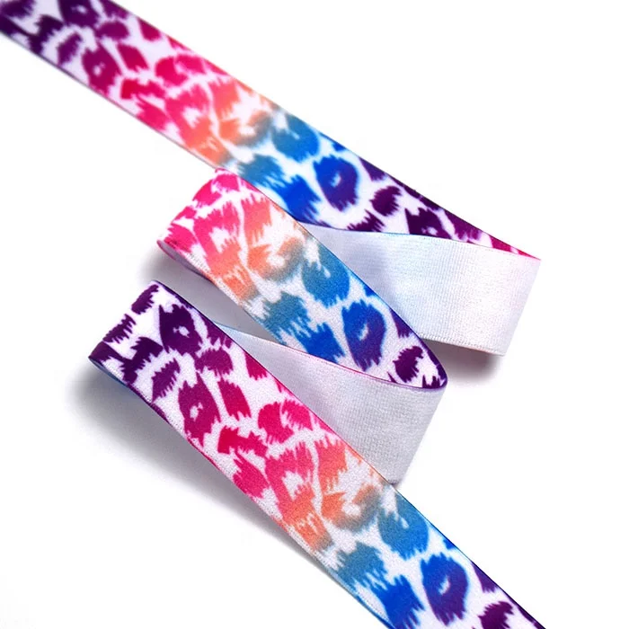 OEM Manufacture Printed Flat Mutil-color Good Resilience Customized For Underwear Garment