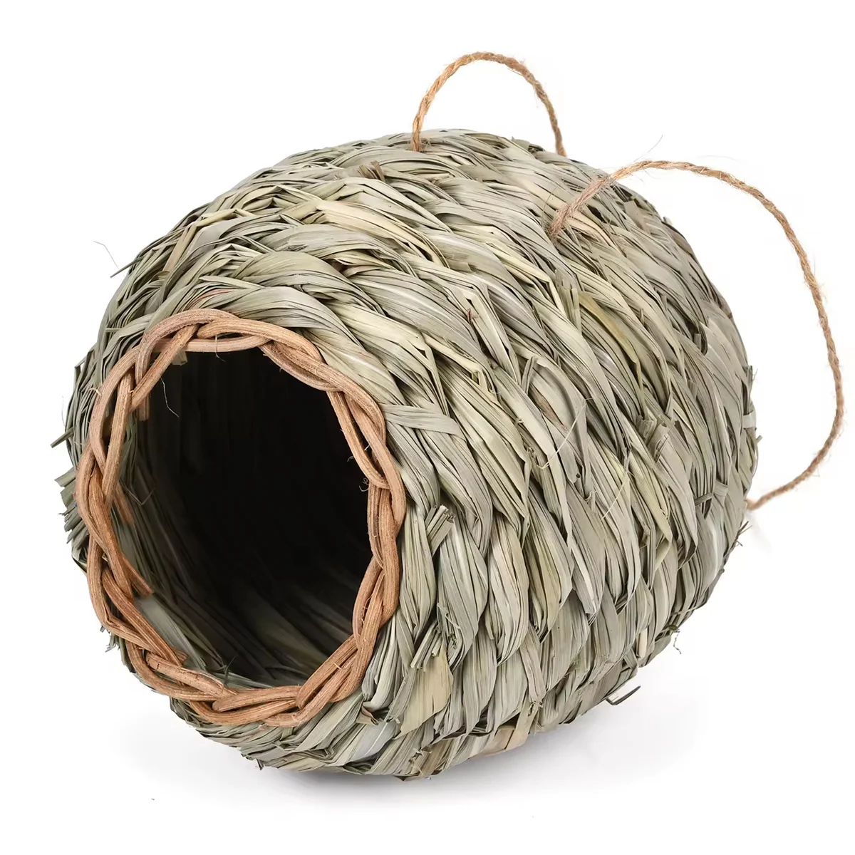 WILDMX New sustainable use of egg model plant woven pet nest small toy small animal hamster house environmentally friendly