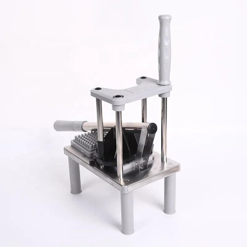 New Product Ideas 2024 Commercial Potato Chipper Stainless Steel French Fry Cutter Chopper Set Metal Vegetable Cutter