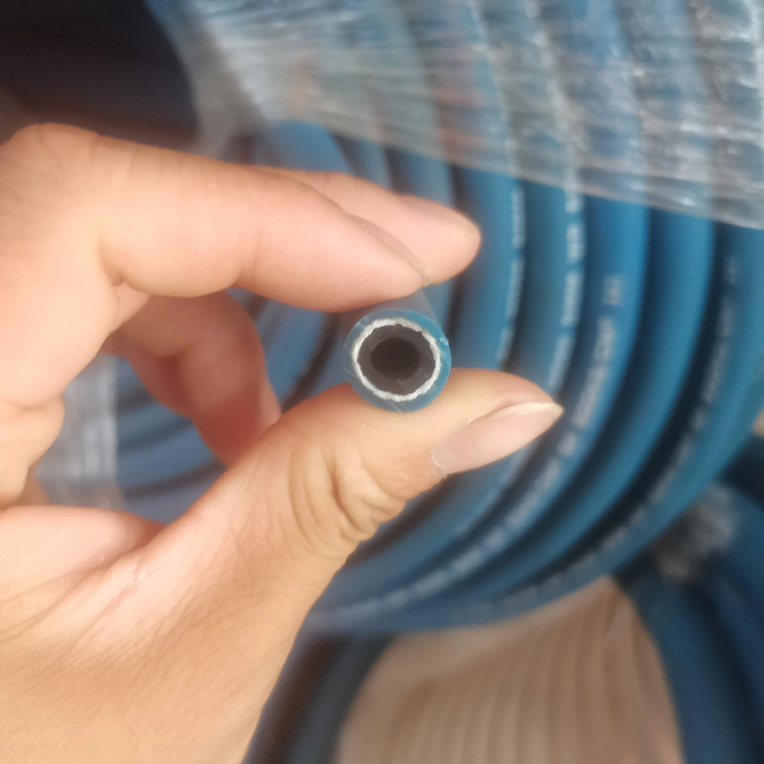 Rubber hose automobile gasoline pipe high temperature and high pressure diesel fuel pipe 4 5 6 8 10mm oil pipeline rubber pipe