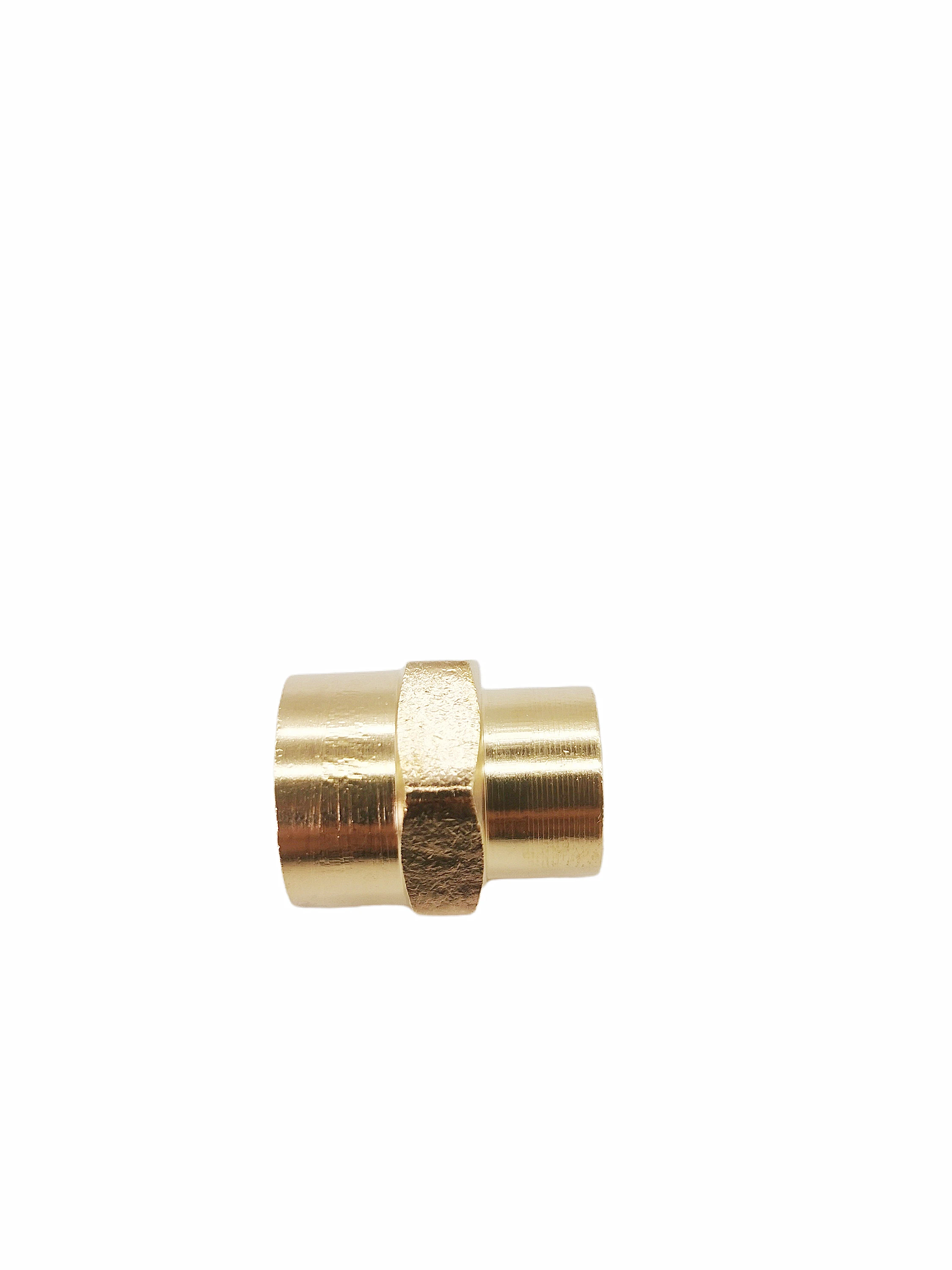 Brass Pipe Union Connector Coupling Fitting with Female Threaded Connects Two Pipes 30mm pipe coupling