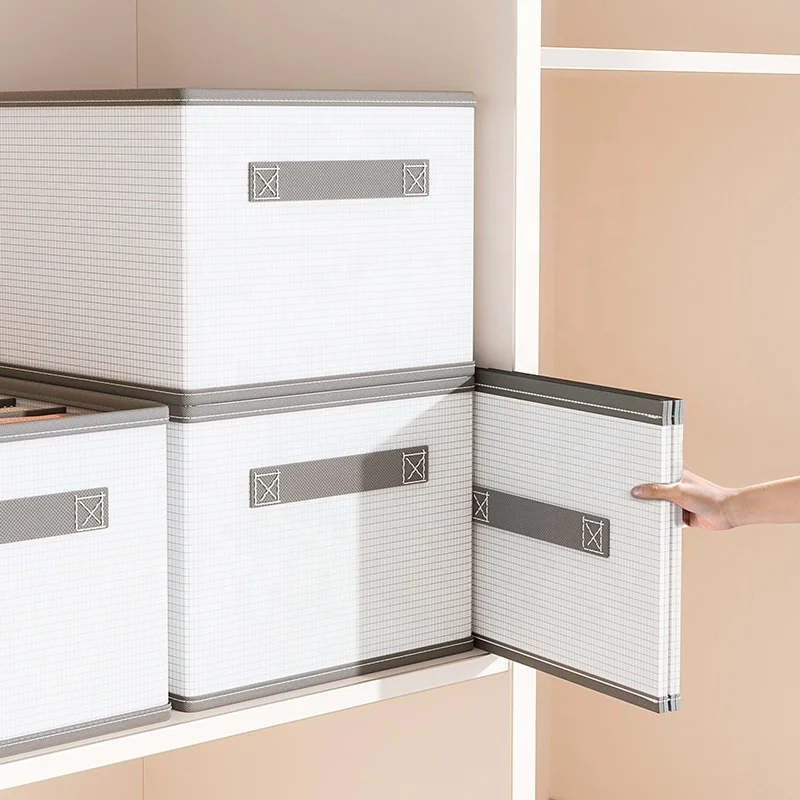 stackable fabric wardrobe drawer storage box sock underwear organizer for pants jeans clothes dividers foldable storage bag