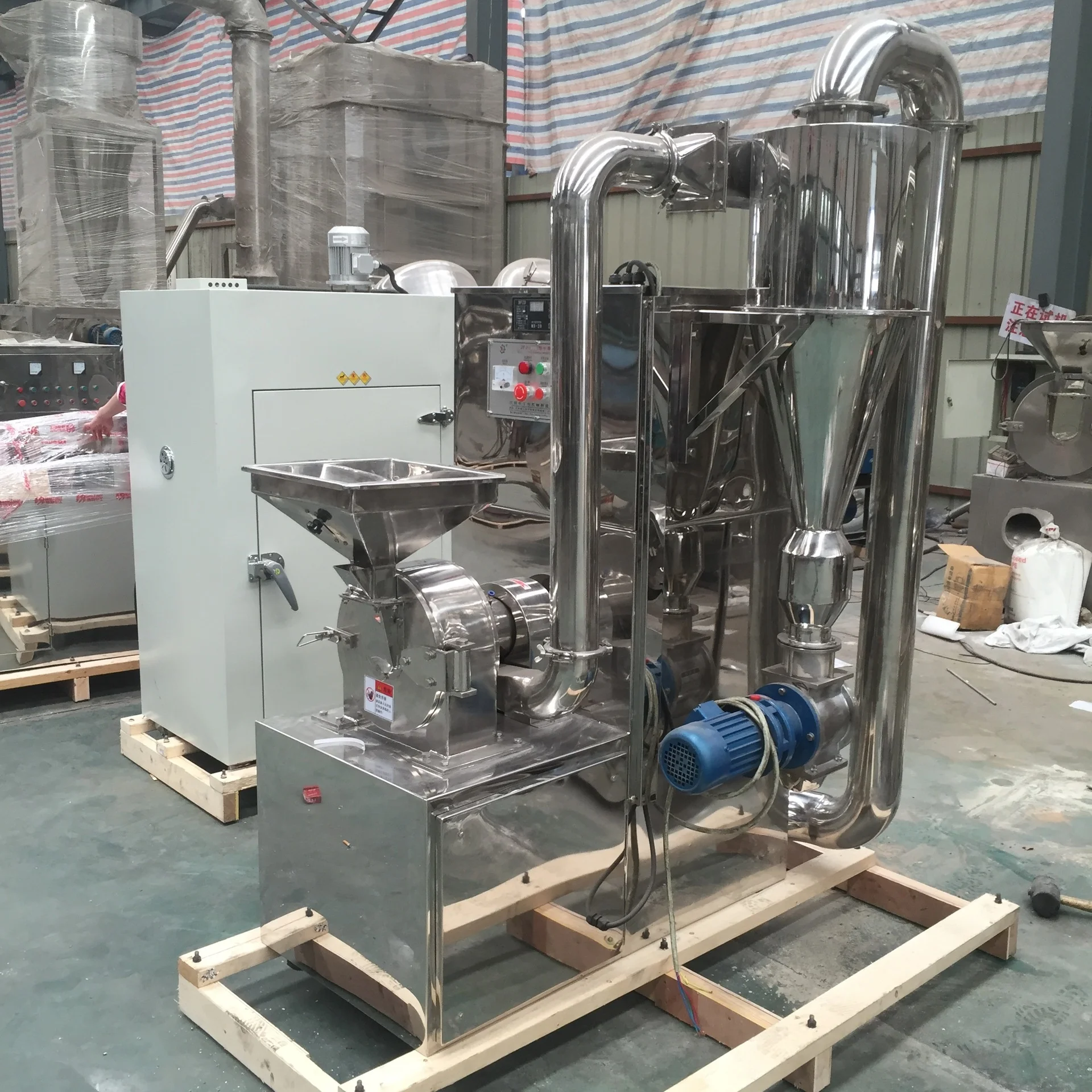 Multipurpose powder grinding machine