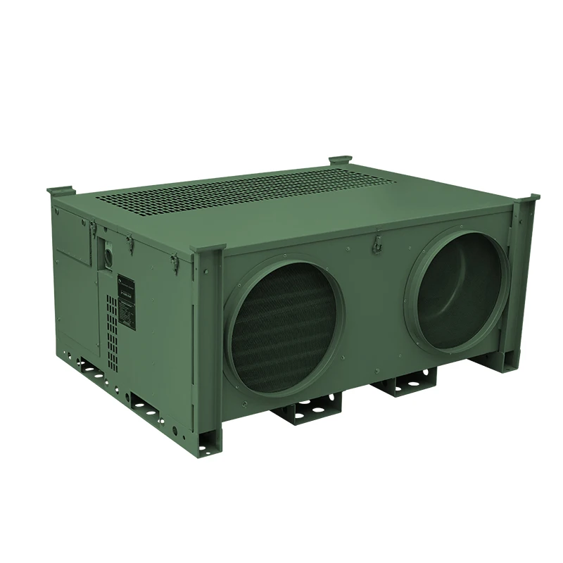 Outdoor Telecom Cabinet Refrigeration 220VAC 1500W  air conditioner Air Conditioner Combined with Heat Exchanger