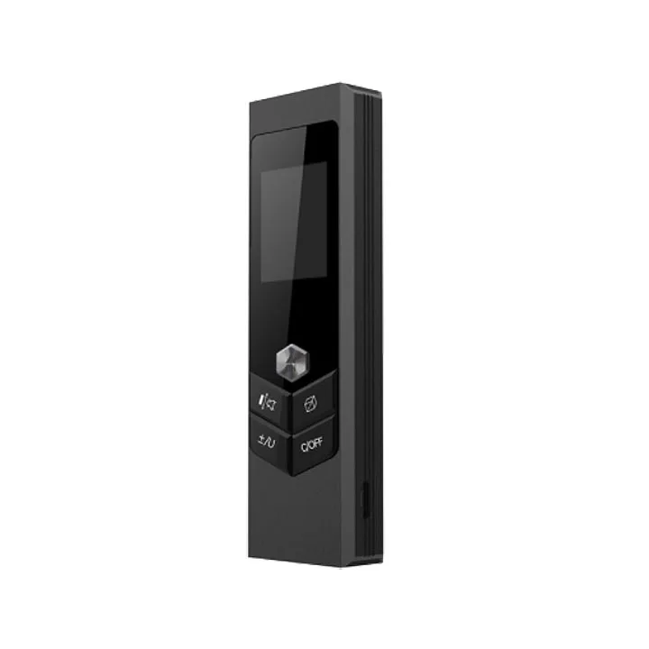 Цифровой лазерный дальномер металлик 40 м USB зарядка электронная линейка Инфракрасный