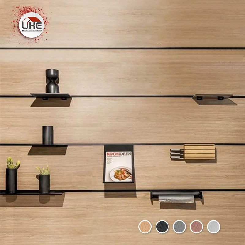 Italian design luxury home restaurant decoration materials aluminum wall corner guard 18MM thick MDF Invisible wall profiles