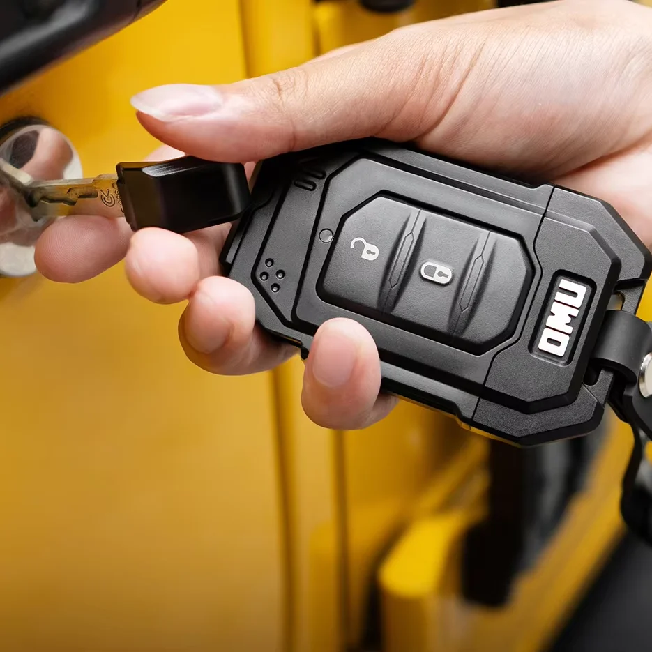 Алюминиевый брелок для ключей серии OMU Genesis Jeep Wrangler JL / Gladiator JT