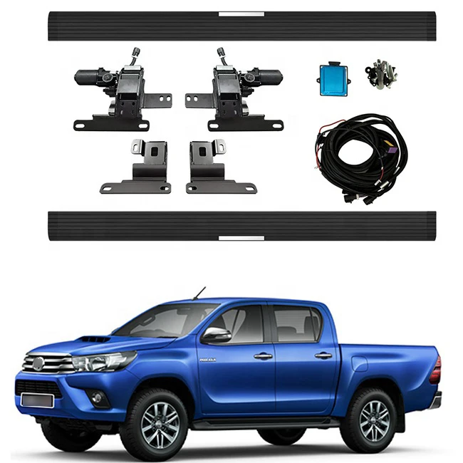 Pickup Auto Parts Running Board for Toyota Hilux Rover Ranger Side Step Ram 1500 Sport 2021 Chevy Silverado 1500 Accessories T01