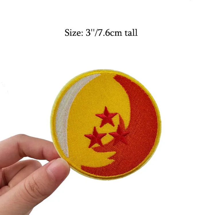 Factory Price Directly Custom Anime Iron On Embroidered Patch For Jeans