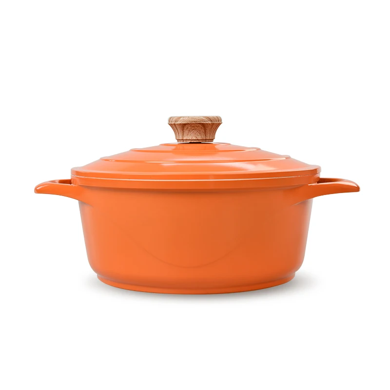 Hot Selling Cast Aluminium Non-Stick Coating Induction Bottom Kitchen Cookware Frying Pan Casserole Sets