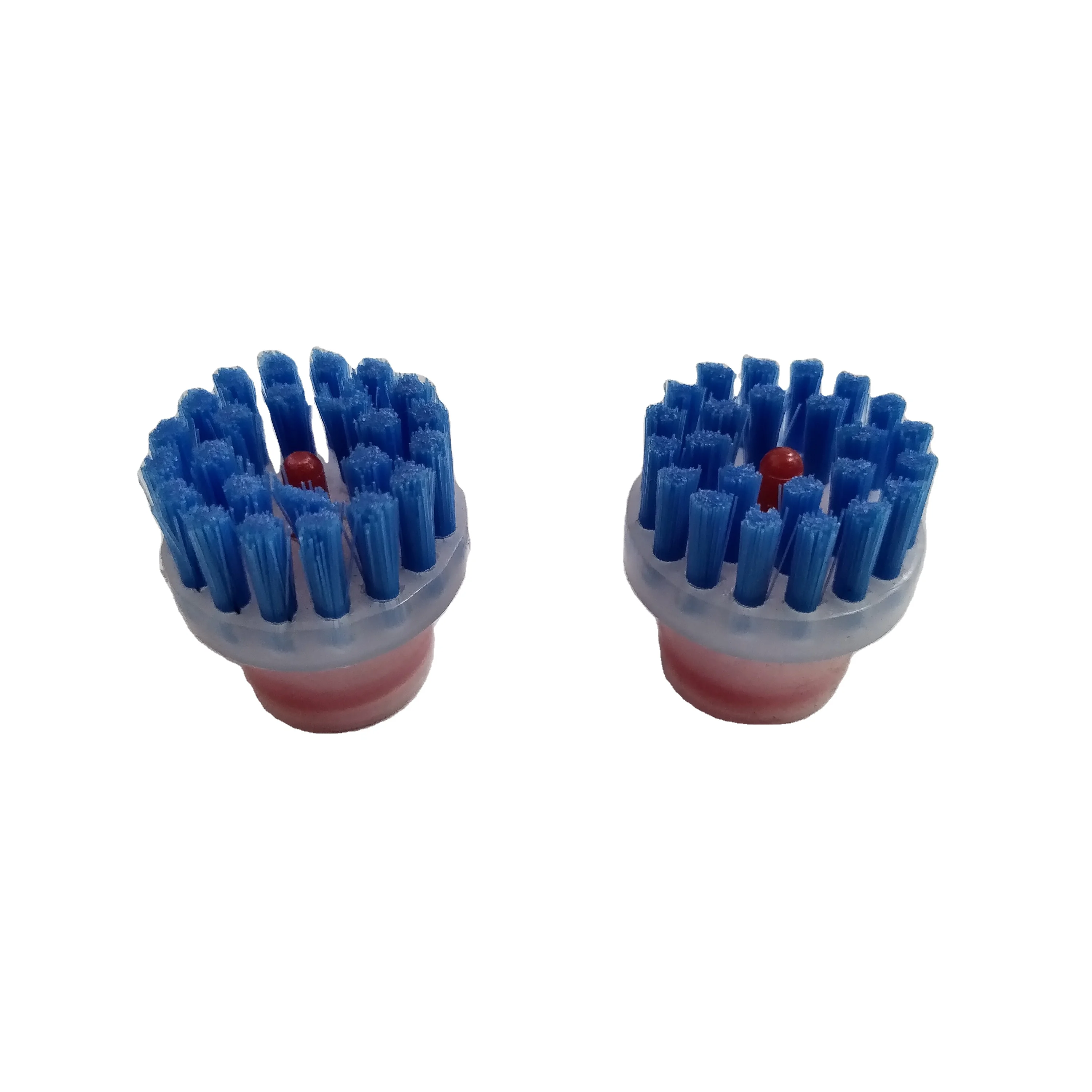Spring Nylon Bristle Brush Head Plastic Bottle Cap Sponge Brush Applicator