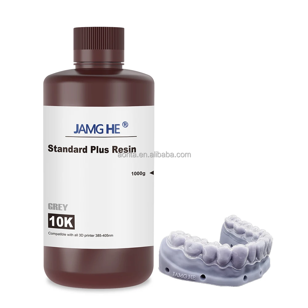 3D Printer Resin 405nm Fast UV-Curing Resin Photopolymer Resin for High Precision Rapid LCD 3D Printing