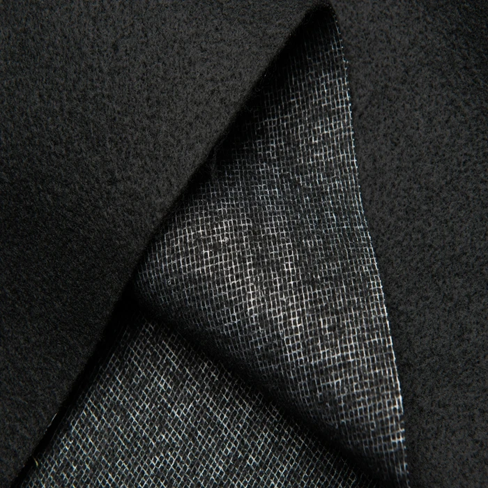 2024 Quality certification eco-friendly polyester viscose weft insert warp knitted Interlining garment woven fusing Interlining