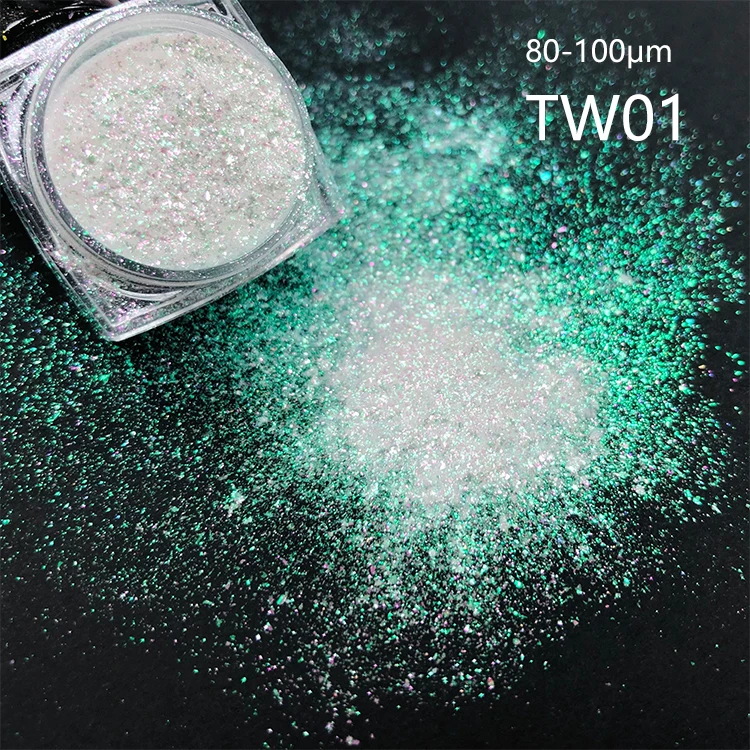 Feishi оптовая продажа 16 видов цветов микс гель зернистой нефрита песок неоново-Хамелеон Аврора пигмент Aurora