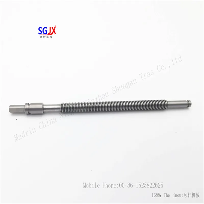 Rail transit auto parts trapezoidal screw T6.8*6.318*4 T6.35*6.35*4 T6.35*6.85