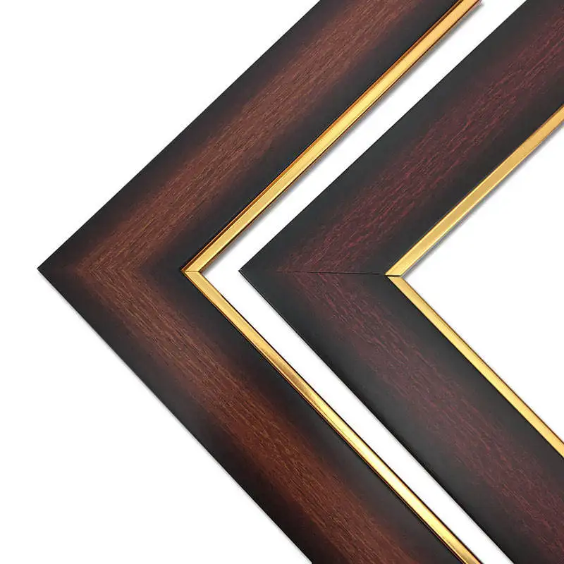 Frame Photo Frame Plastic Cover Wholesale Flat Surface Polystyrene Picture Frame Moulding Plastic Customized Color