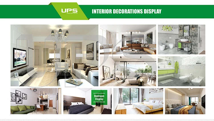 UPS new project fast build real estate small prefab houses china manufacturer