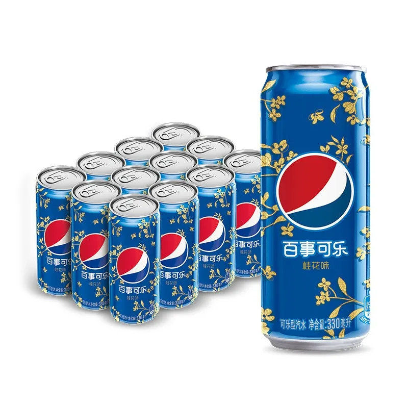 Wholesale Pepsis Cans Carbonated Drinks 330ml Exotic Drinks Soft