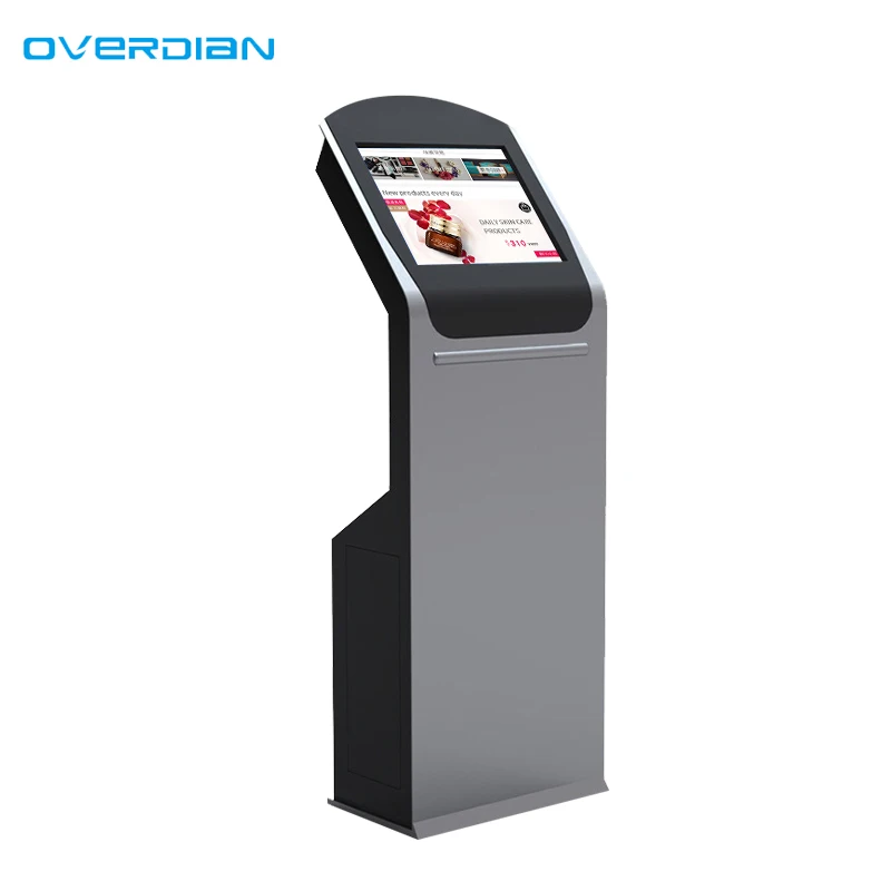 Factory price Hotel Check-In/Out Kiosk Cash Machine Self Service Touchscreen