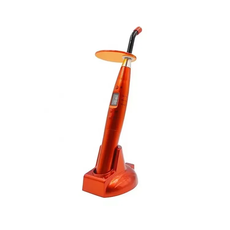 Good price dental led curing light plastic body colorful design cordless dental light cure lamp