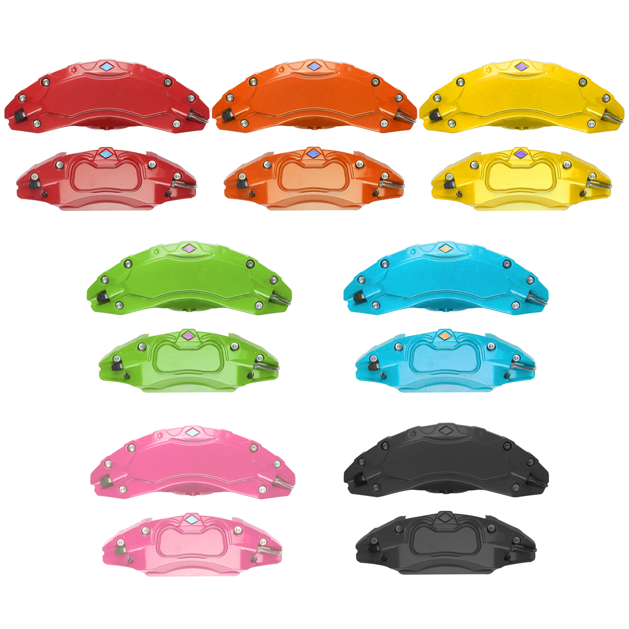 Use For Tesla Model Y Caliper Covers Fit For 19 20 Inch Wheel Hub 2020-2023 (Set Of 4, 2022 Upgraded)