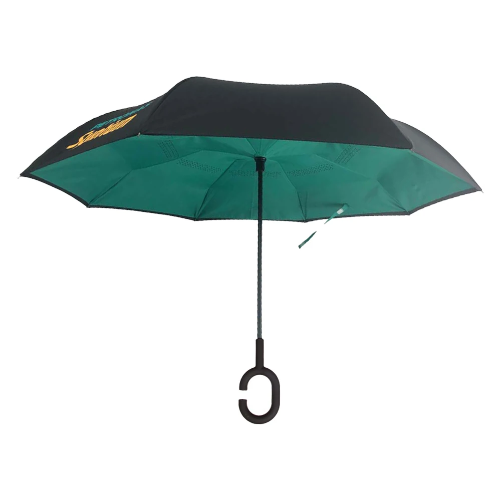 Modern Style Double Layer Reverse Umbrella Hands,Free C HoInverted Umbrella For rain Day/