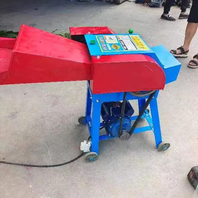 Mini Chaff Cutter Machine for Animal Feed - Grass, Silage, and Paddy Cutting