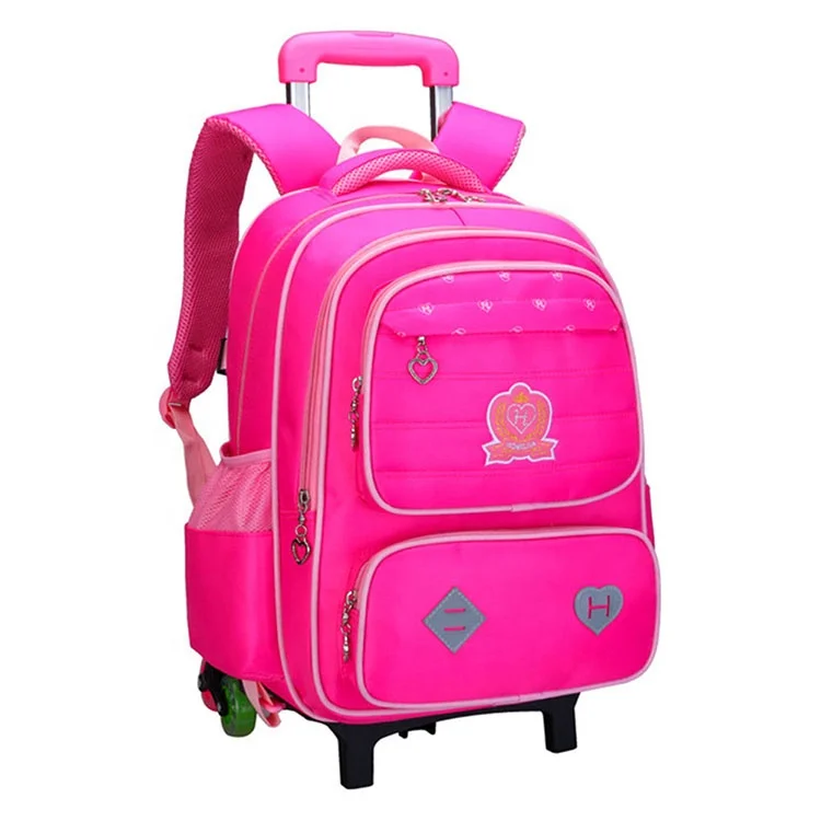 
Chinese manufacturers direct sales trolley bag school children trolley school bags 