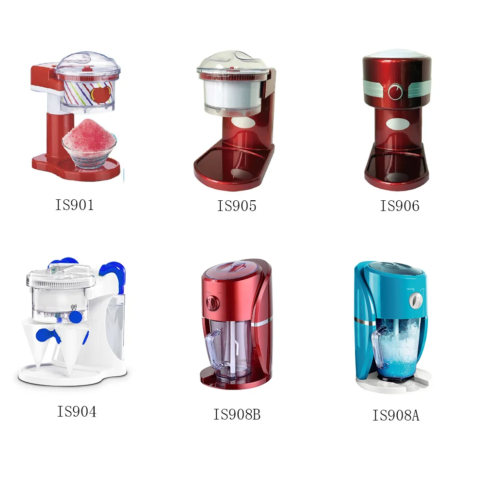 Hot Sale Electric Mini Household Snow Cone Maker Ice Crusher Slushie Maker Machine Electric Ice Shaver