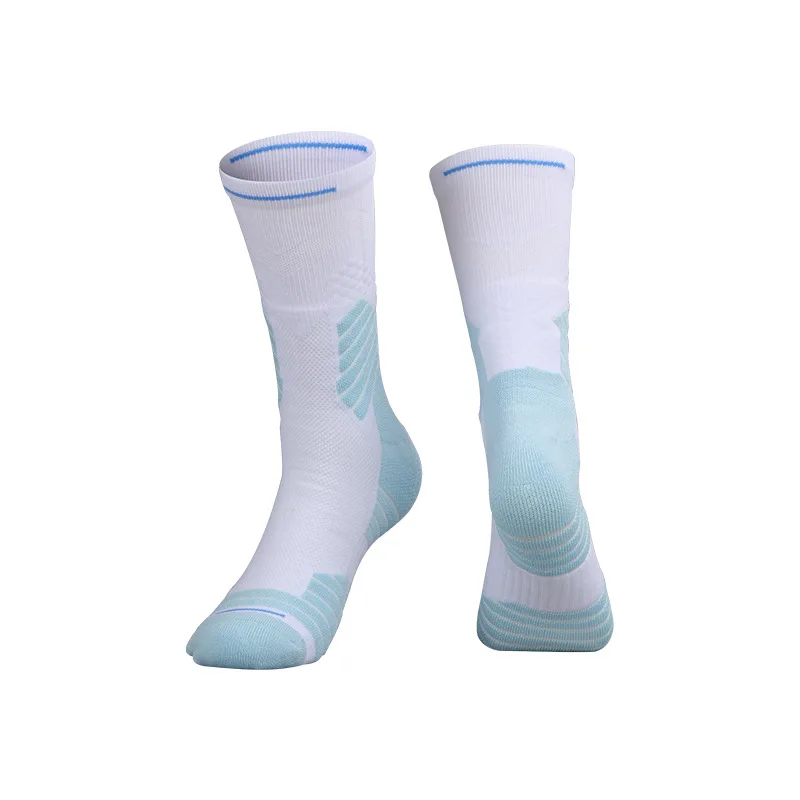 Outdoor Ombat Tube Basketball Socks New Shock Absorption Sweat Absorption Breathable Fast Drying Elite sports student Socks