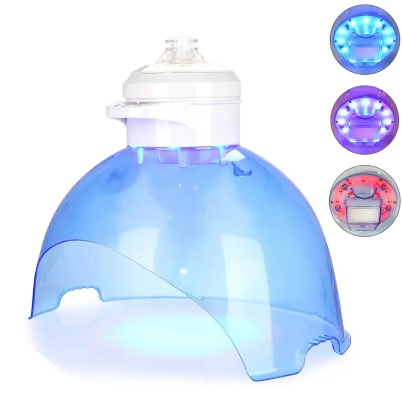 LED Photon Face Mask Red Blue Light Skin Rejuvenation Mask Spa Hydrogen Oxygen Mask Facial Steamer Hydrogen Oxygen Water Machine