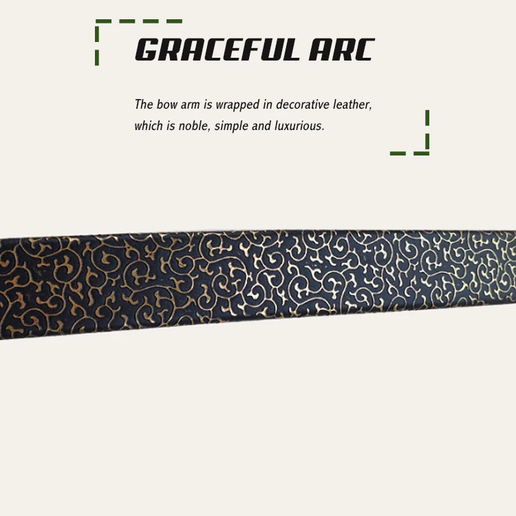 Hi Top Archery Sport Traditional Composite Horn Bow Laminated 65 Lb Recurve Manchu Bow Laminate Bow And Arrow For Hunting