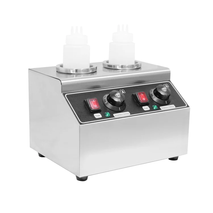 Hot Sale Commercial Double Cheese Sauce Bottle Warmer Cheese Sauce Warmer Electric Sauce Warmer
