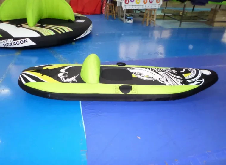 2016 water sport 1person inflatable toy canoe fishing kayaks, inflatable boat