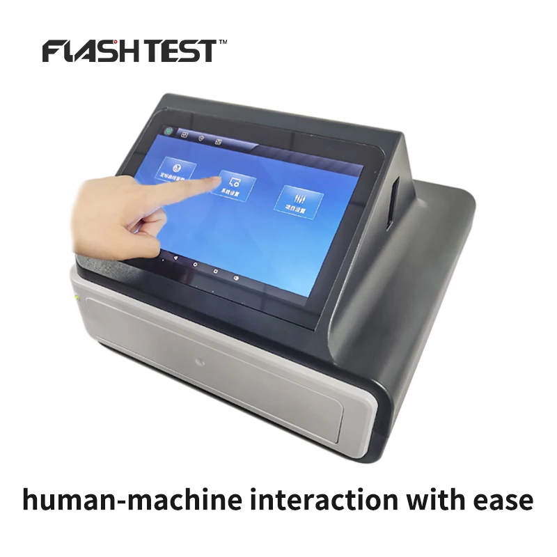 Flash Test portable farm Veterinary Immunofluorescence Quantitative Analyzer (POCT)