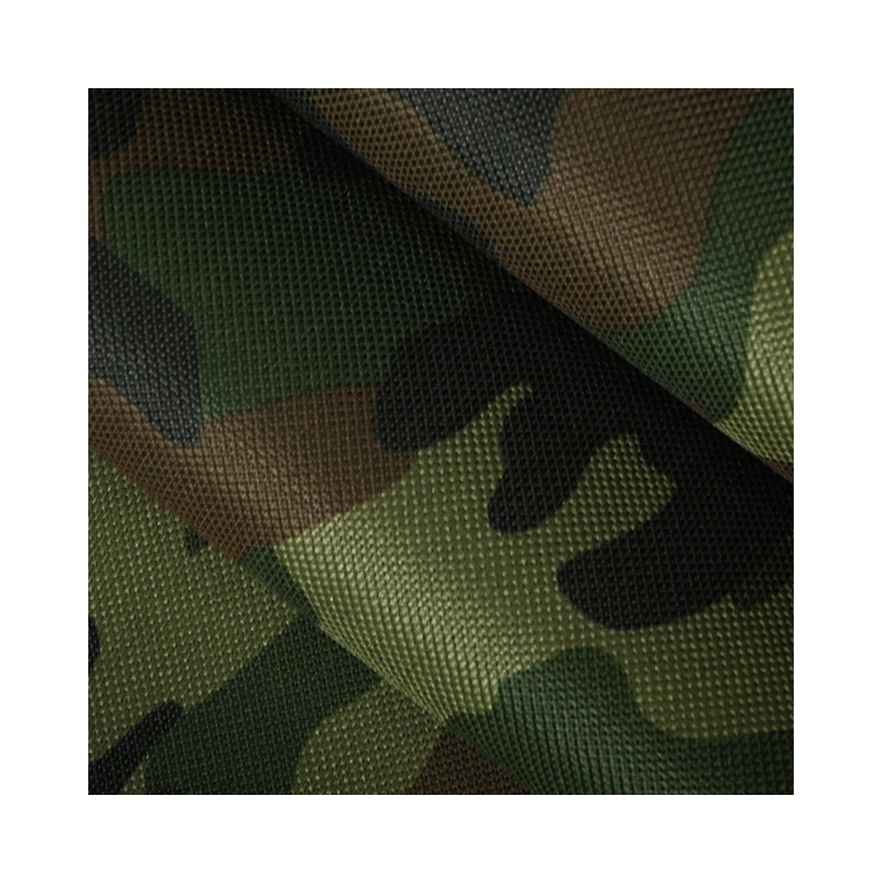 600 Denier Polyester Breathable Camouflage Oxford Fabric for Bag / Tent / Cloth with PVC Coating