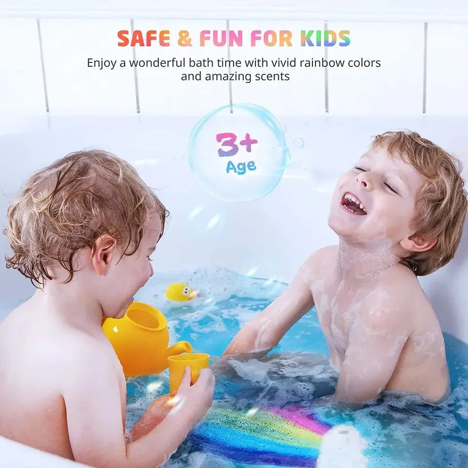 OEM, оптовая продажа, красочная Органическая, частная марка, радуга, ручная работа, натуральные облака, бомба для ванны, веганские пузыри, газированные, натуральные газированные, для ванны