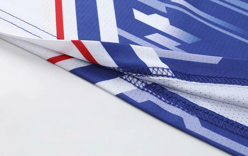 Custom printed men badminton clothing dry fast tennis wear polo shirt plus size padel wear sports apparel