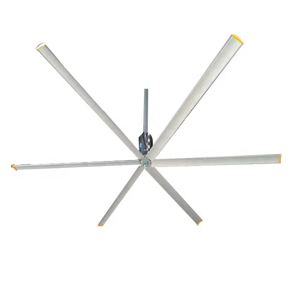 6m/20ft 6 blades Hvls Fans Industrial Large Ceiling Fan With Pmsm Motor