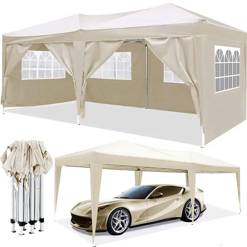 10x20FT Custom Made Printed Marquee Gazebo Canopy Trade Show Tent Outdoor Event Aluminum Hexa Frame Pop up Tents