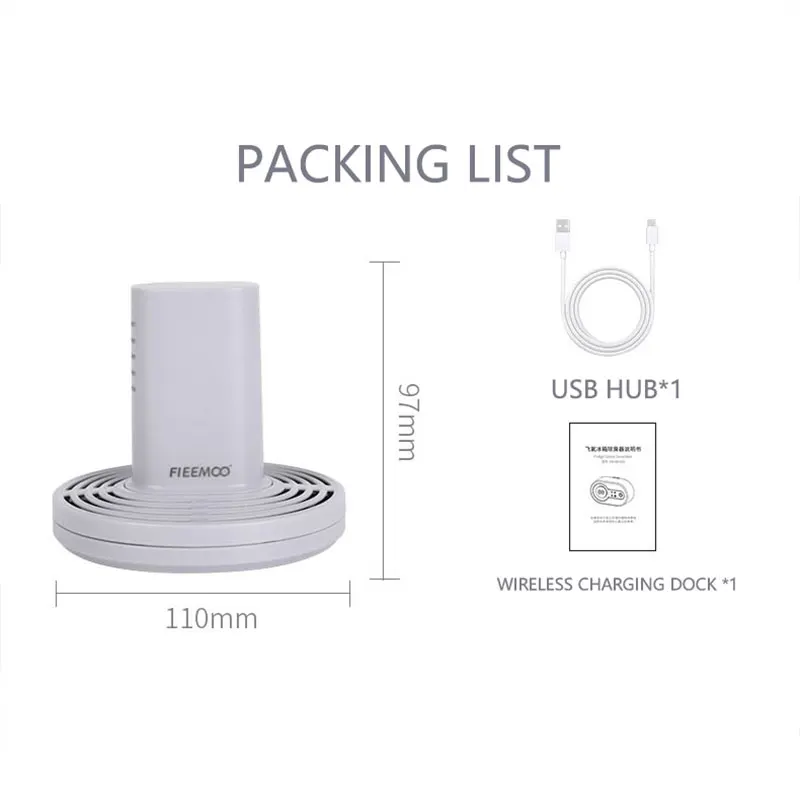 OEM/ODM logo package Independent design patent portable Fruit Vegetables Washing Machine food cleaner with wireless charging