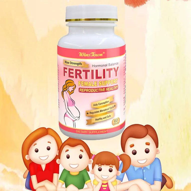 OEM Hot Sales Female Fertility Tablet Natural organic Clean Womb herbs pills detox fertility capsule for women