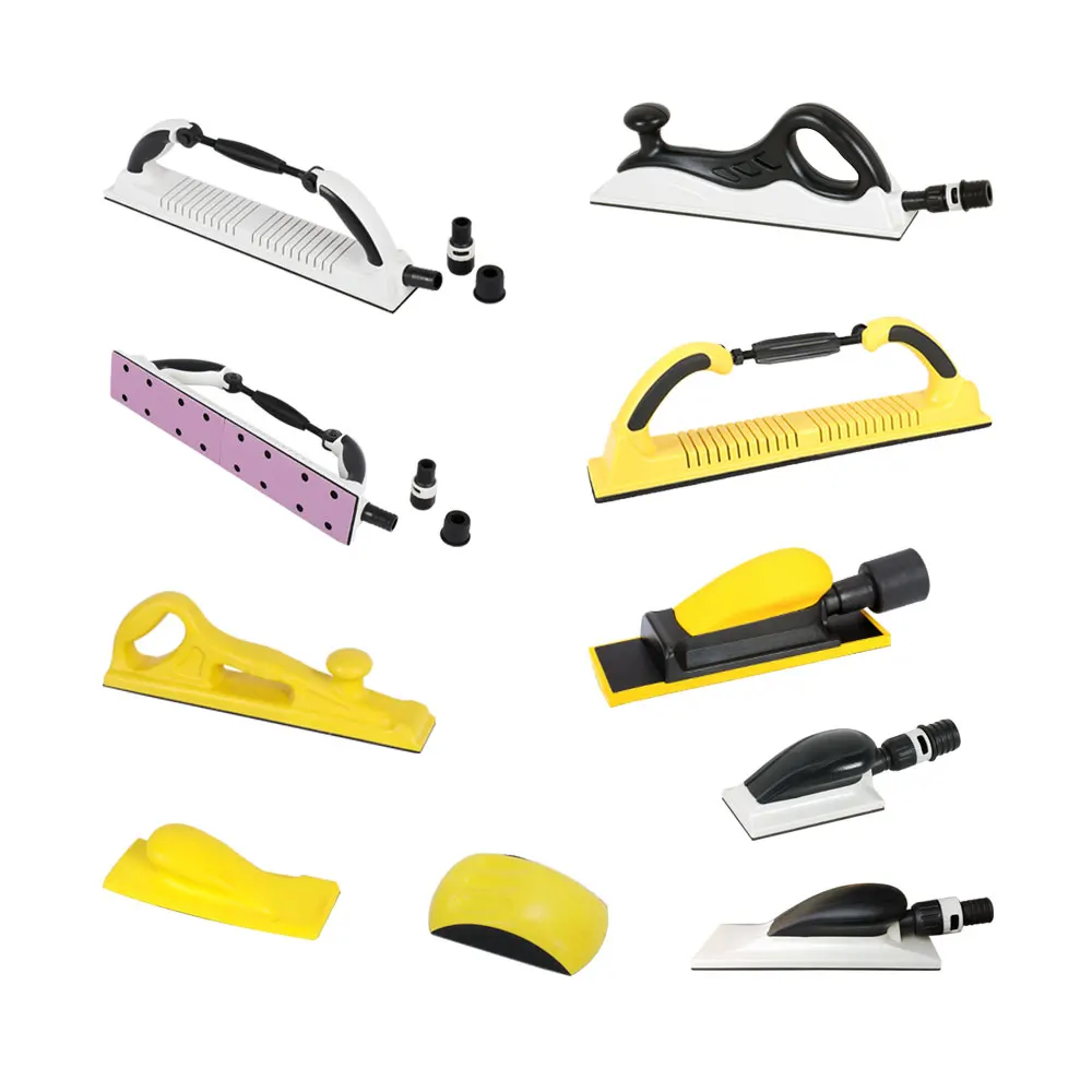 OLYM High quality 70*400mm large vacuuming manual sander abrasive tools car body paint sanding kits accessories