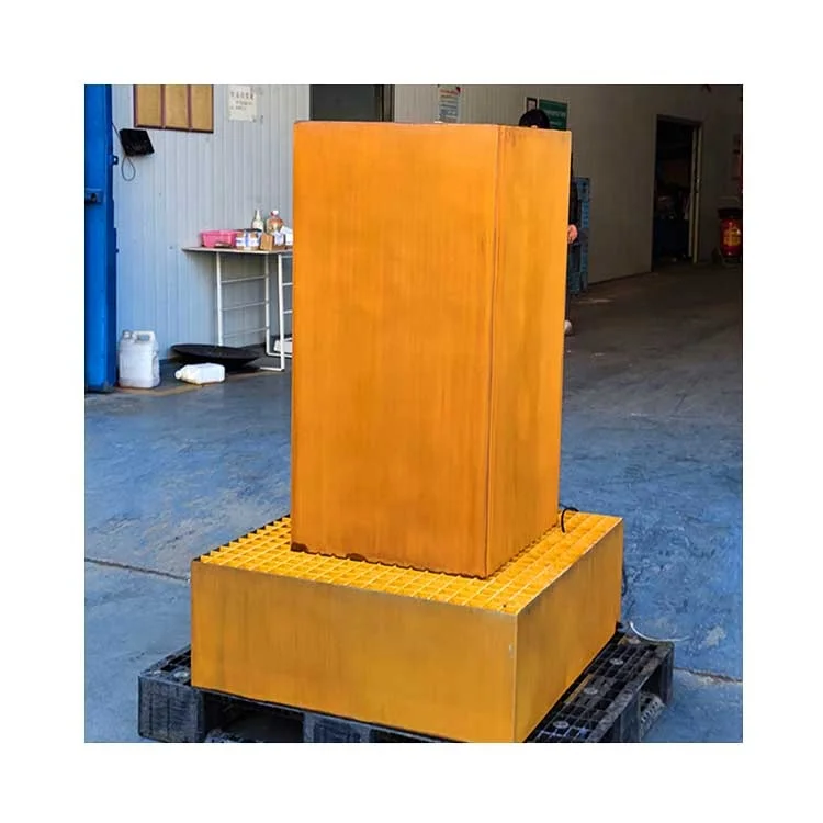 Garden Landscape Home Fountain Corten Steel Waterfall Water Fountain For Home Garden Landscape