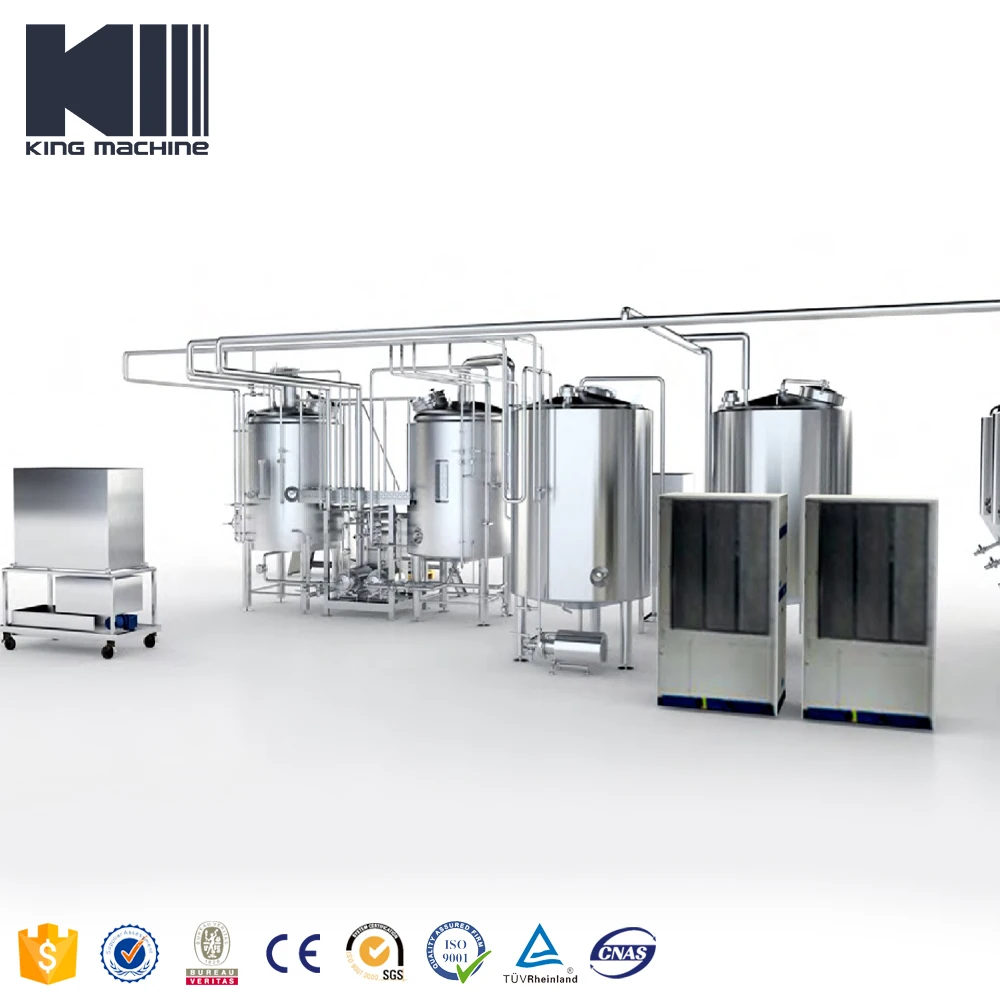 Cold brewing system for beer brewing system with 100l 200l