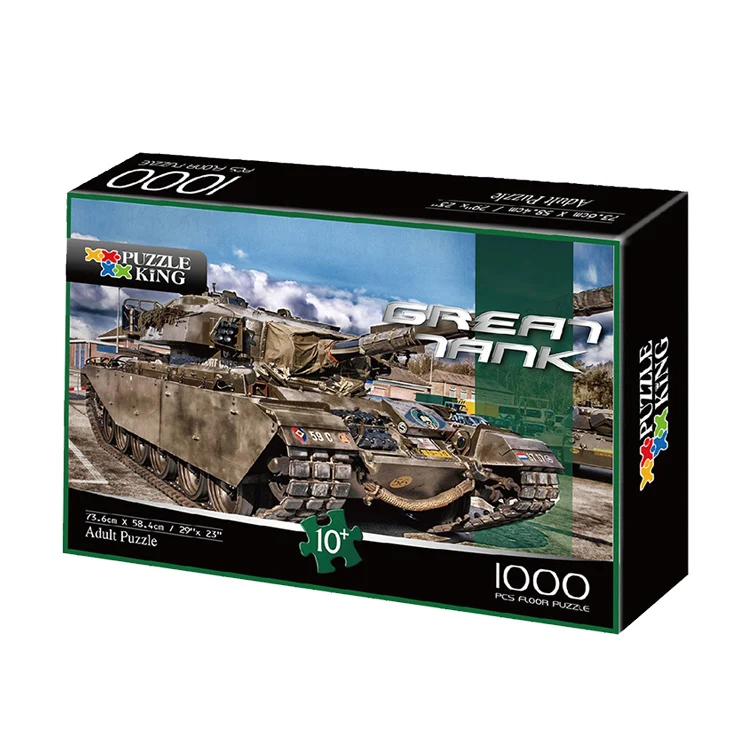 Adult puzzle games 1000 piece jigsaw puzzles custom made cardboard paper jigsaw puzzles 1000