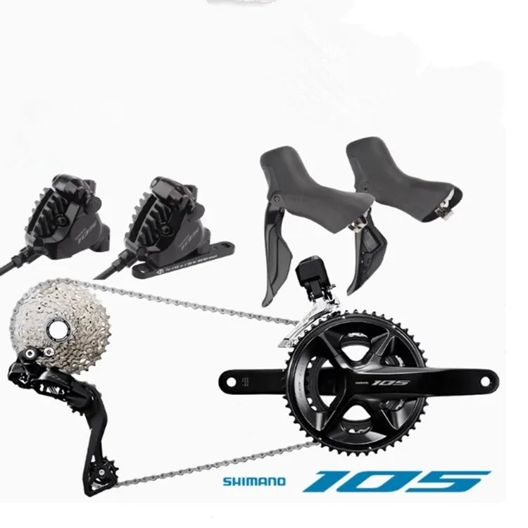 Shimano R7170 Di2 Electronic Kit R7170 Hydraulic brakes bike brake lever Bicycle front and rear derailleur bicycle accessories