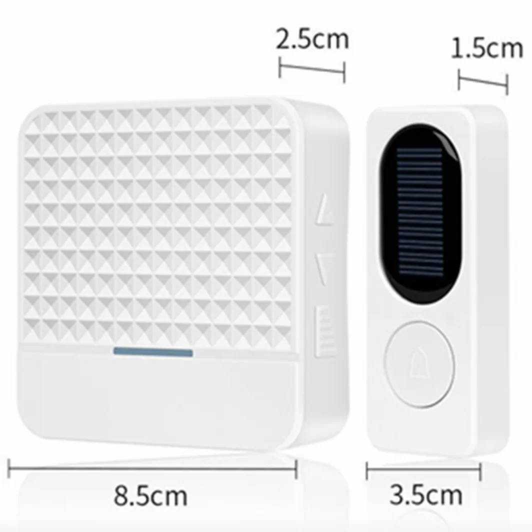 
Wholesale Smart Home Solar Powered Wifi Remote Control Door Bell for Home Apartment 